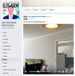 Facebook Live Demo Elite Agent