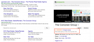 corcoran group review on Google