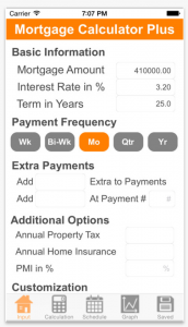 mortgage calculator plus app