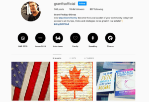 GrantFS Instagram Real Estate Entrepreneur