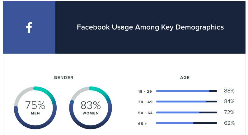 Facebook user statistics