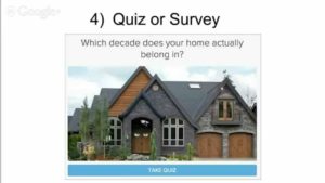 real estate survey content type