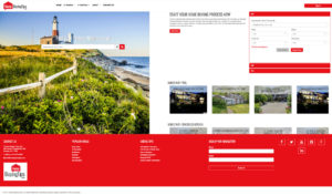 attractive real estate website design