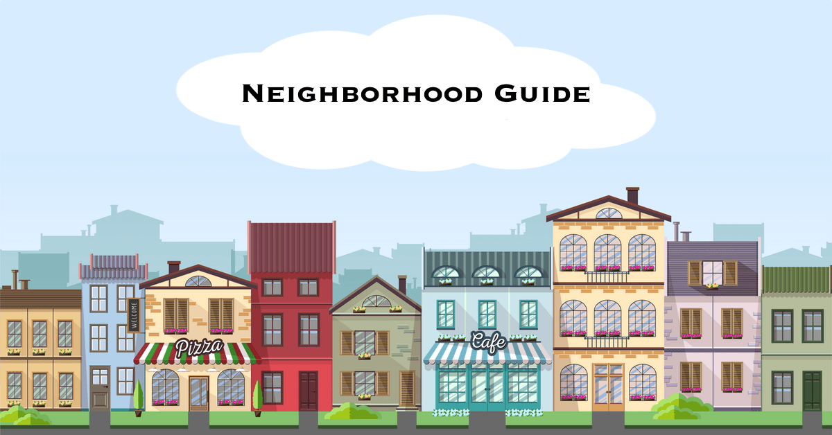 Providing a neighborhood guide to highlight local amenities