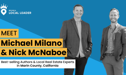 Meet Michael Milano and Nick McNaboe, best-selling authors and local real estate experts in Marin County, California.