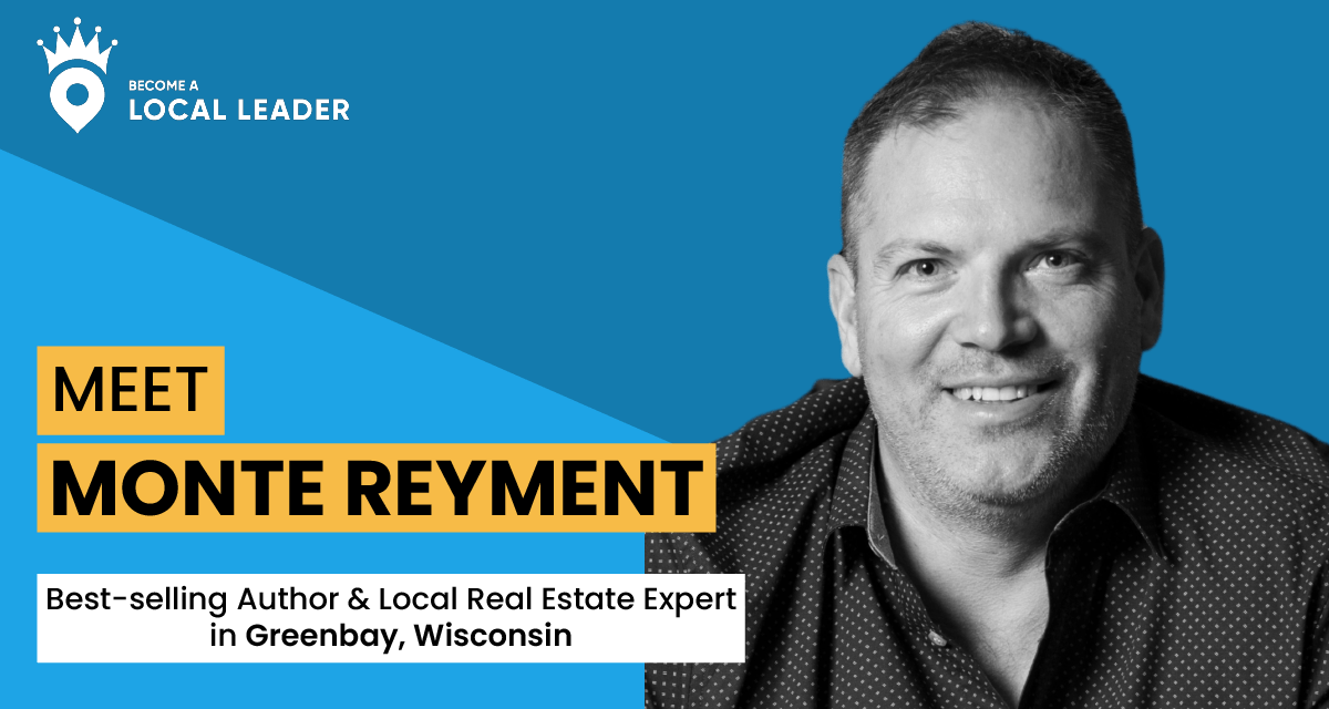 Meet Monte Reyment, best-selling author and local real estate expert in Green Bay, Wisconsin.