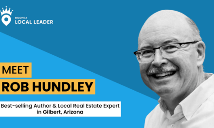 Meet Rob Hundley, best-selling author and local real estate expert in Gilbert, Arizona.