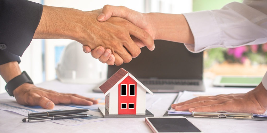 Real Estate Listing Presentation Handshake