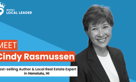 Meet Cindy Rasmussen, real estate agent and Local Leader in Makiki/Manoa, Honolulu