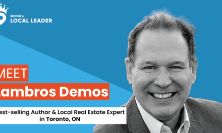 Meet Lambros Demos, REAL ESTATE AGENT AND LOCAL LEADER IN Mississauga, Ontario
