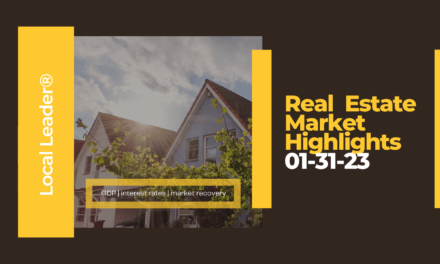 Real Estate Market Highlights 01-31-23